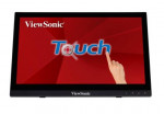 МОНИТОР 15.6" Viewsonic TD1630-3 Black (LED, MultiTouch, 1366x768, 12 ms, 90°/60°, 220 cd/m, 10M:1, +HDMI 1.4, +USB B, + MM)
