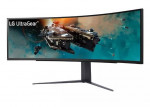 МОНИТОР 49" LG 49GR85DC-B Black (VA, изогнутый, 5120?1440, 240Hz, 1 ms, 178°/178°, 450 cd/m, 2500:1, +HDMI, +DisplayPort, +2xUSB 3.0, +регулировка по высоте)