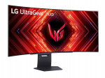 МОНИТОР 45" LG 45GS95QE-B Dark-Grey (OLED, изогнутый, 3440?1440, 240Hz, 0.03 ms, 178°/178°, 1300 cd/m, 1.5M:1, +2хHDMI 2.1, +DisplayPort 1.4, +2xUSB 3.0, +регулировка по высоте)