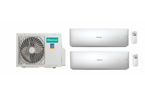 Мульти сплит-система Hisense AMW2-18U4SXE+ AMS-09UR4SVEDL6 (S)*2шт Мульти сплит-система Hisense AMW2-18U4SXE+ AMS-09UR4SVEDL6 (S)*2шт