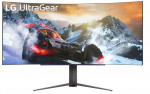 МОНИТОР 45" LG 45GR95QE-B Dark-Grey (OLED, изогнутый, 3440?1440, 240Hz, 0.3 ms, 178°/178°, 1000 cd/m, 1.5M:1, +2хHDMI 2.1, +DisplayPort 1.4, +2xUSB 3.0, +регулировка по высоте)