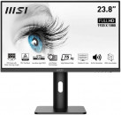 МОНИТОР 23.8" MSI PRO MP243P Black с поворотом экрана (IPS, 1920x1080, 75Hz, 5 ms, 178°/178°, 250 cd/m, 100M:1, +HDMI 1.4b, +DisplayPort 1.2a, +MM)