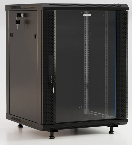 Hyperline TWB-FC-2266-GP-RAL9004 фото 2
