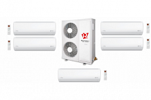 Мульти сплит-система Royal Clima 5RMN-42HN/OUT+ RCI-TMN09HN*5шт