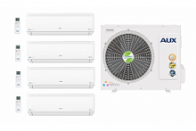 Мульти сплит-система AUX AM4-H36/4DR1B compact+ AMWM-H07\4R2(J)*4шт
