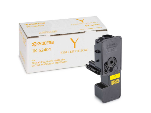 Тонер-картридж TK-5240Y 3 000 стр. Yellow для P5026cdn/cdw, M5526cdn/cdw фото 3