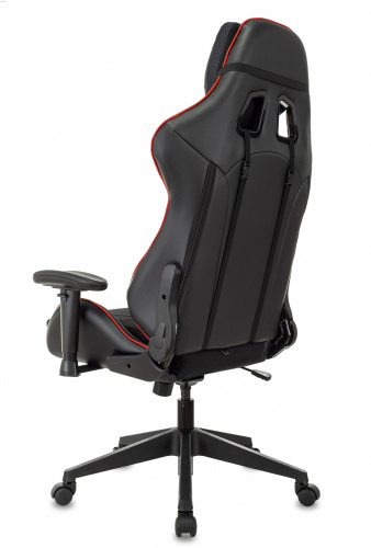 Кресло игровое Zombie VIKING 4 AERO белый/синий/красный ткань/эко.кожа с подголов. крестов. пластик фото 5 Кресло игровое Zombie VIKING 4 AERO белый/синий/красный ткань/эко.кожа с подголов. крестов. пластик фото 5
