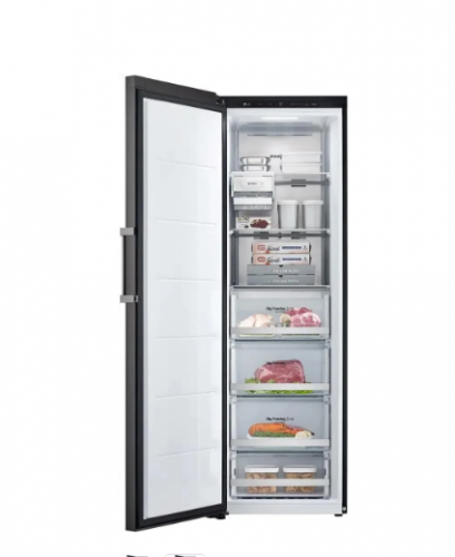 Морозильная камера LG GC-B404FEQM, бежевый/черный фото 4