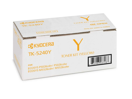 Тонер-картридж TK-5240Y 3 000 стр. Yellow для P5026cdn/cdw, M5526cdn/cdw фото 2