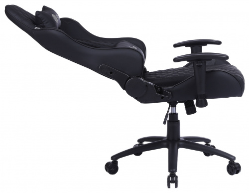 Кресло игровое Cactus CS-CHR-030BL черный эко.кожа с подголов. крестов. сталь фото 5 Кресло игровое Cactus CS-CHR-030BL черный эко.кожа с подголов. крестов. сталь фото 5
