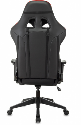 Кресло игровое Zombie VIKING 4 AERO черный/красный ткань/эко.кожа с подголов. крестов. пластик фото 6