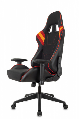 Кресло игровое Zombie VIKING 4 AERO черный/красный ткань/эко.кожа с подголов. крестов. пластик фото 20