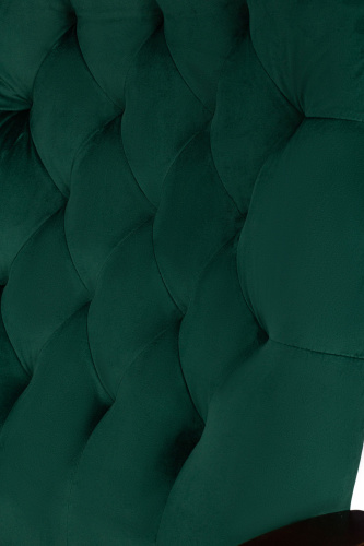 Кресло руководителя Бюрократ T-9928WALNUT Fabric зеленый Italia Green крестов. металл/дерево фото 7